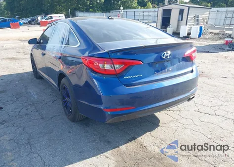 2017 Hyundai Sonata из США, поврежденный, VIN 5NPE24AFXHH567552